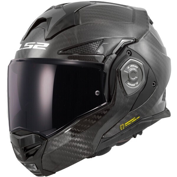 LS2 LS FF901 ADVANT X SOLIDMATT CARBON-06 L